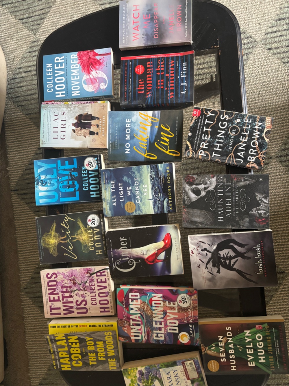 Assorted Paperback Fiction Lot — Multicolor Covers